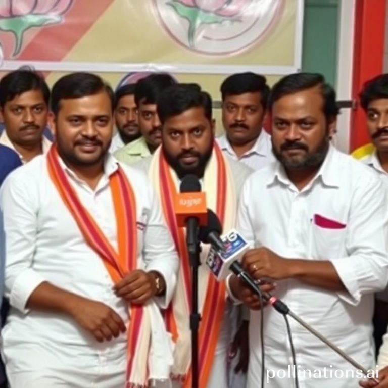 BJP Criticizes Congress Over Revanth Reddy Poster Incident