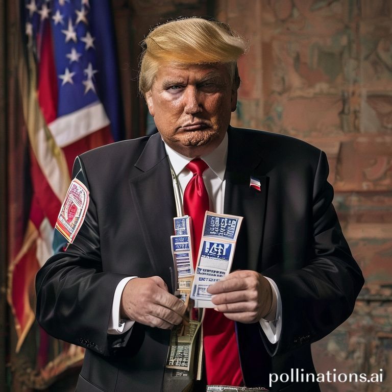 Comedian Dressed as Trump Sells H1B Visas in India