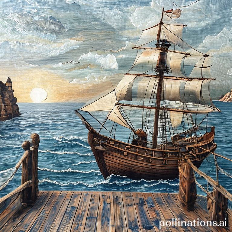 Hand-Stitched Wooden Ship Sets Sail from Ajanta Walls to Arabian Sea