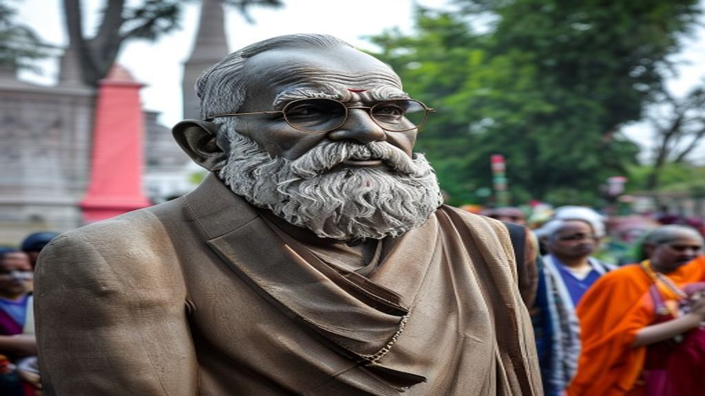 Swami Vivekananda's First Life-Sized Statue Unveiled in the United States