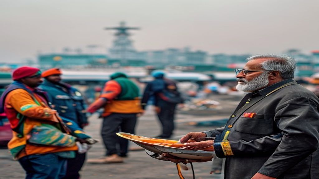 Union Minister Piyush Goyal Welcomes Evacuated Indian Fishermen at Chennai Airport