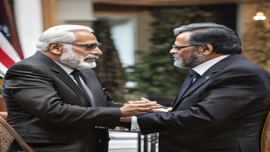 BJP President Nitin Nabin Hosts Nepal Ruling Party Chief Rabi Lamichhane
