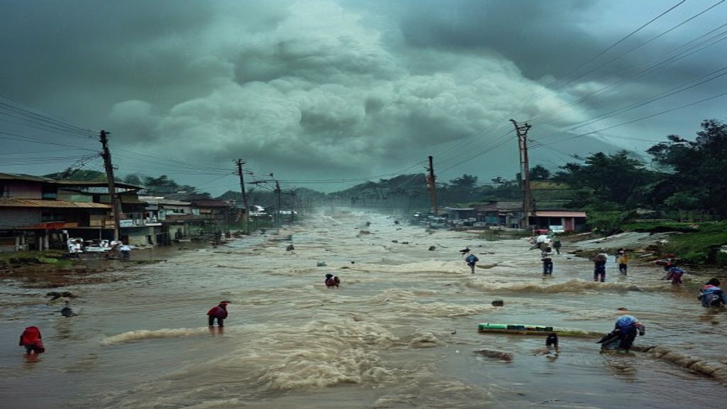 Cloudbursts Cause Flash Floods and Road Blockades in J&K