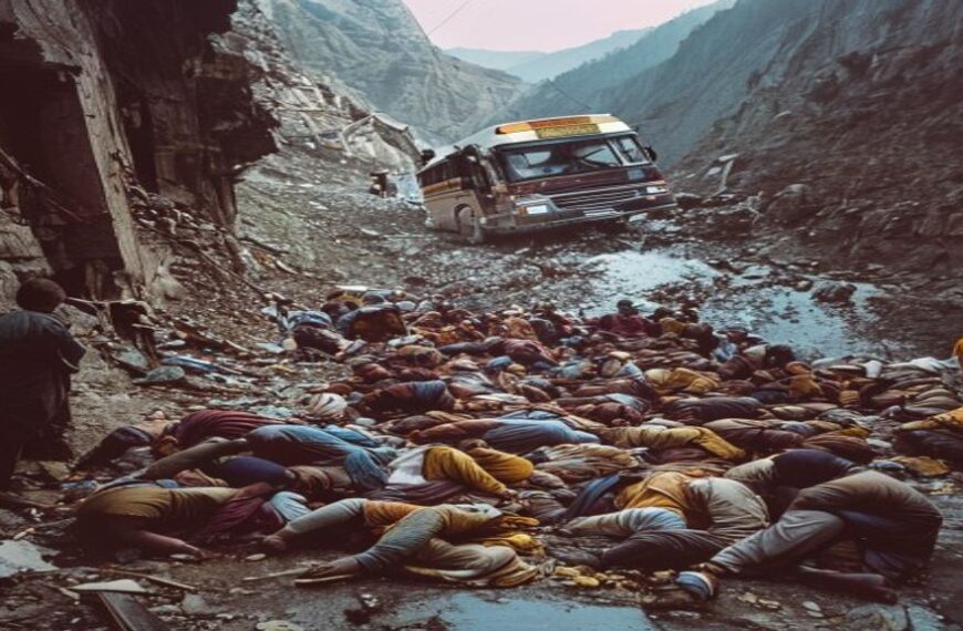 Amarnath Pilgrims Injured as Bus Falls into Gorge in Kashmir