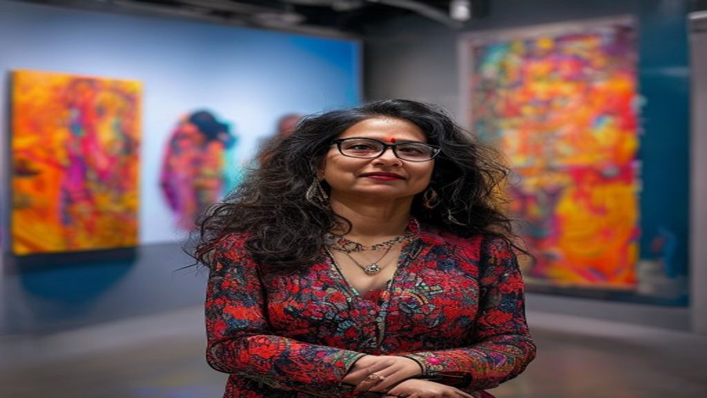 Jeena Raghavan Unveils New Solo Exhibition in Bangalore