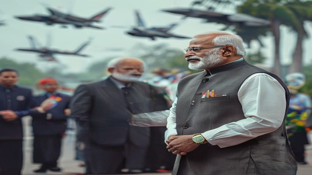 PM Modi's Indonesia Visit: Fighter Jets Escort and Warm Welcome