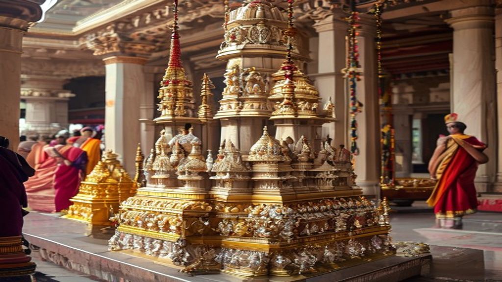 Trust Shows Ram Temple Ornaments, Rs 5 Crore Ramcharitmanas Displayed